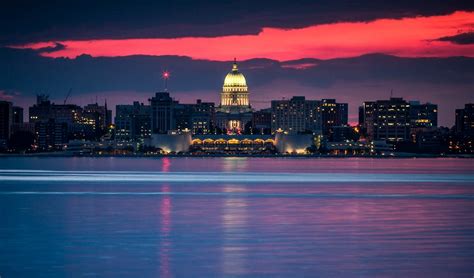 Madison wi sunset - With five lakes, Madison is bound to have some great waterfront restaurants. Brunch, lunch or dinner, pull up to a pier and enjoy your bites. ... madison, wi 53703 (608) 255-2537 • (800) 373-6376. info@visitmadison.com. 22 e. mifflin street, suite 200, madison, wi 53703